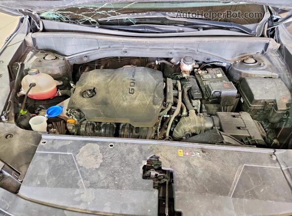 5XYRLDJC7RG278318 2024 KIA SORENTO Gray ძრავის განყოფილების ხედი