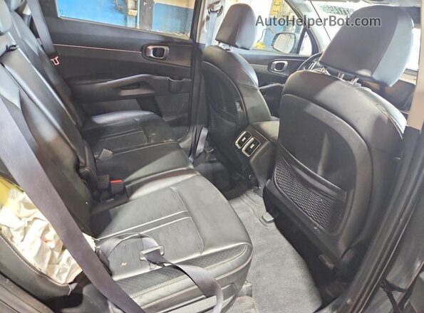 5XYRLDJC7RG278318 2024 KIA SORENTO Gray უკანა სალონის ხედი