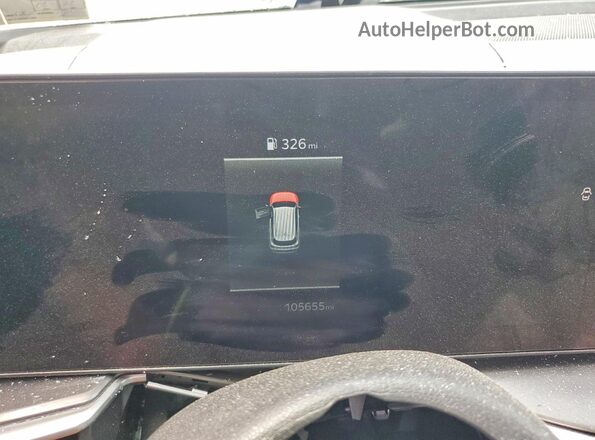 5XYRLDJC7RG282952 2024 KIA SORENTO White Vista del cuadro de instrumentos