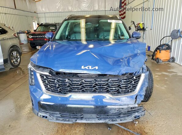 5XYRLDJC8RG278957 2024 KIA SORENTO Blue Widok z przodu