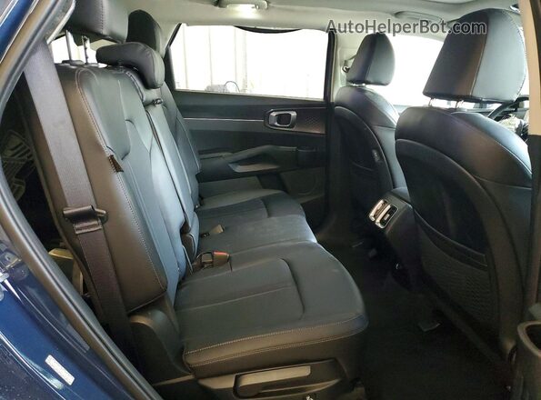 5XYRLDJC8RG278957 2024 KIA SORENTO Blue Widok wnętrza z tyłu