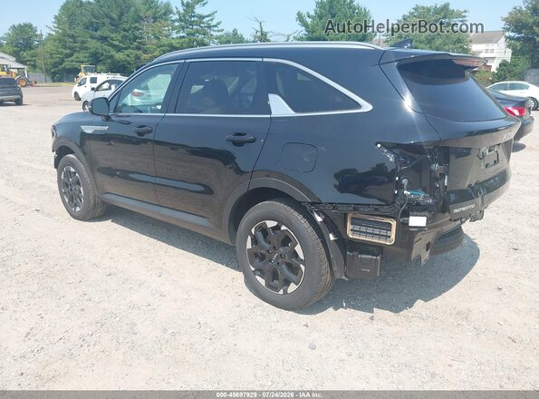 5XYRLDJC8SG368227 2025 KIA SORENTO Black Հետևի ձախ