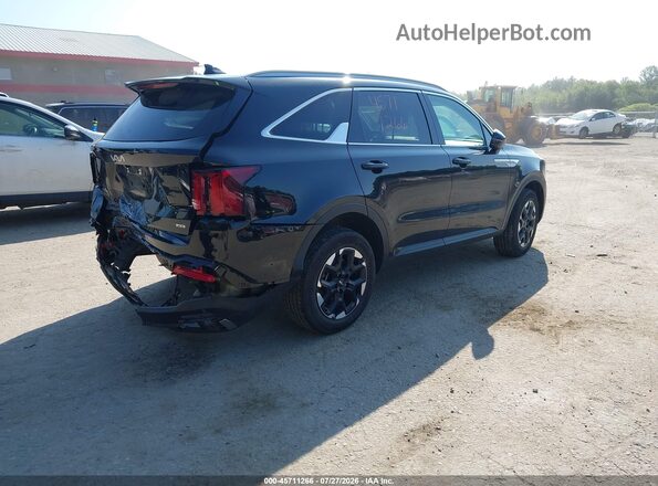 5XYRLDJC9RG298585 2024 KIA SORENTO Черный Задняя правая четверть