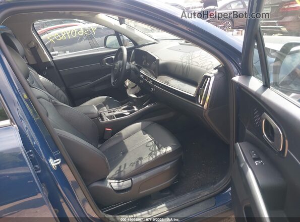 5XYRLDJC9SG390494 2025 KIA SORENTO Blue Front interior view