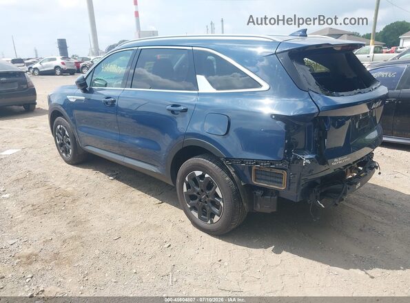 5XYRLDJC9SG390494 2025 KIA SORENTO Blue Rear left