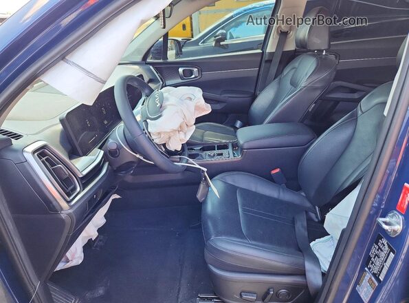 5XYRLDJCXRG297445 2024 KIA SORENTO Blue Սալոնի դիմացի տեսք