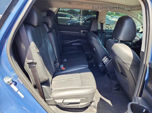 5XYRLDJCXRG297445 2024 KIA SORENTO Blue Սալոնի հետևի տեսք