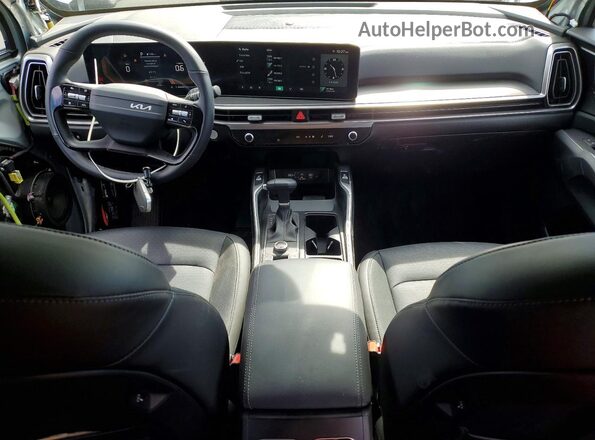 5XYRLDJCXTG438912 2026 KIA SORENTO Gray Вид панелі приладів