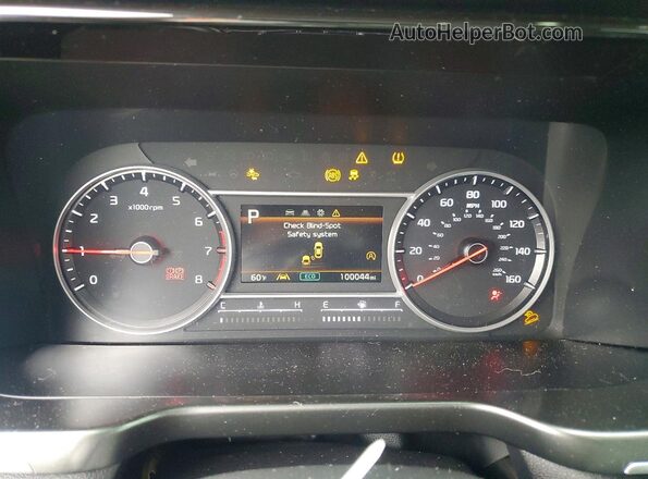 5XYRLDLC0MG001421 2021 KIA SORENTO Серый Вид щитка приборов