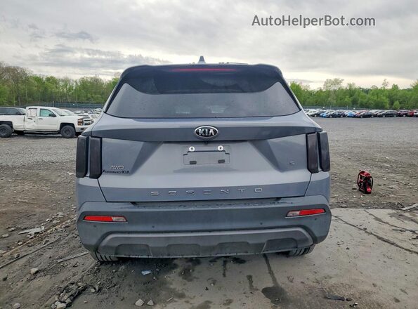 5XYRLDLC0MG001421 2021 KIA SORENTO Серый Вид сзади