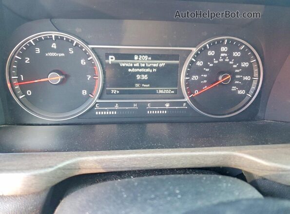 5XYRLDLC0PG197106 2023 KIA SORENTO White Вид щитка приладів