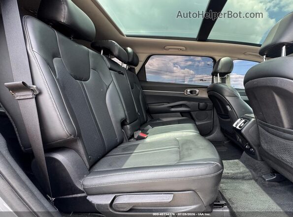 5XYRLDLC1NG092619 2022 KIA SORENTO Gray VIN კოდის სტიკერის ხედი
