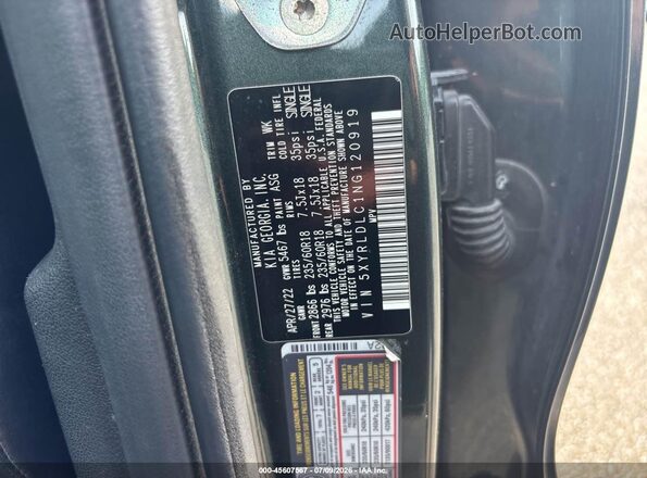5XYRLDLC1NG120919 2022 KIA SORENTO  Vista del compartimento del motor