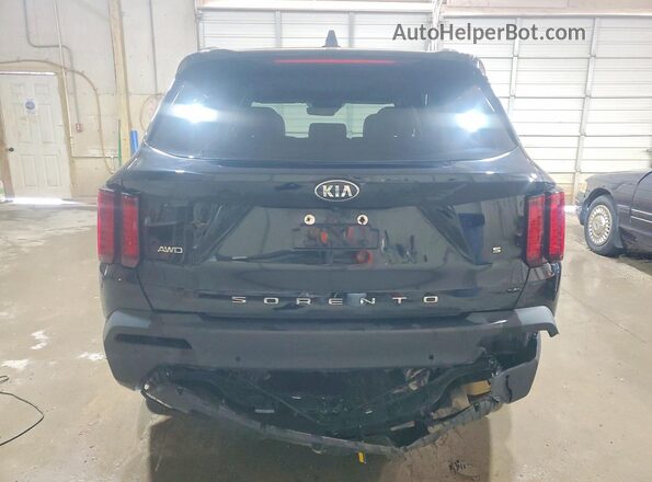5XYRLDLC2MG069199 2021 KIA SORENTO Black Widok z tyłu