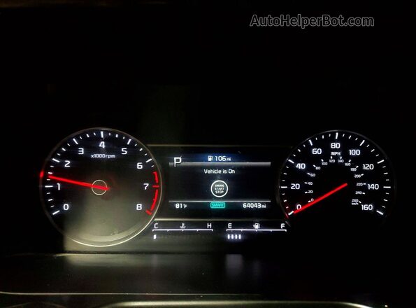 5XYRLDLC2MG069199 2021 KIA SORENTO Black Widok zestawu wskaźników