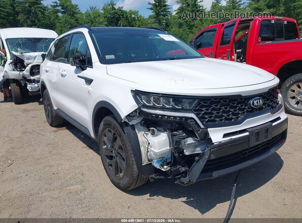 5XYRLDLC3MG065677 2021 KIA SORENTO White Front view