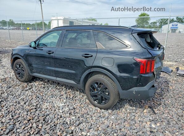 5XYRLDLC4MG022580 2021 KIA SORENTO Black Tył lewy