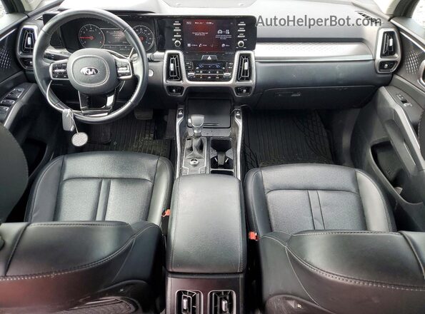 5XYRLDLC4MG022580 2021 KIA SORENTO Black Widok deski rozdzielczej