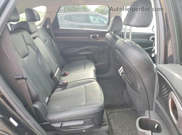 5XYRLDLC4MG022580 2021 KIA SORENTO Black Widok wnętrza z tyłu