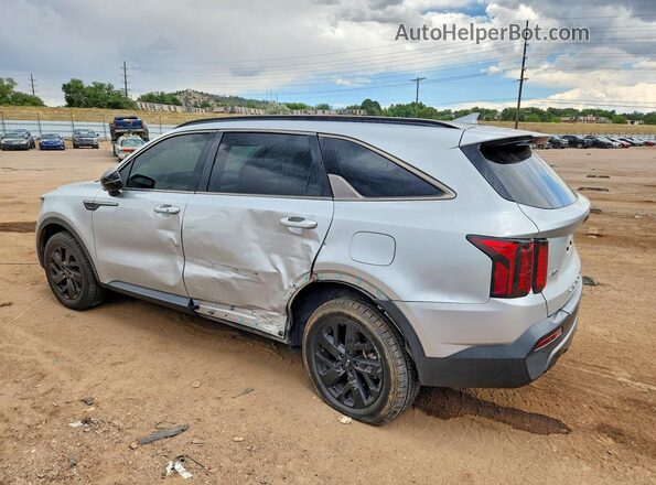 5XYRLDLC4MG025513 2021 KIA SORENTO Silver უკანა მარცხენა
