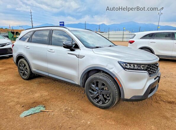 5XYRLDLC4MG025513 2021 KIA SORENTO Silver წინა მარჯვენა
