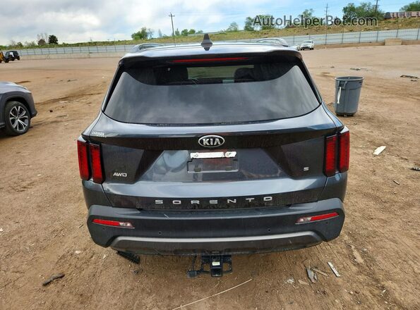 5XYRLDLC4MG059676 2021 KIA SORENTO Gray Հետևի տեսք
