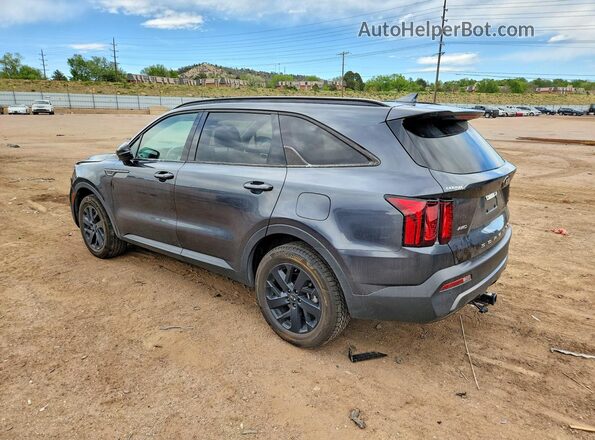 5XYRLDLC4MG059676 2021 KIA SORENTO Gray Հետևի ձախ