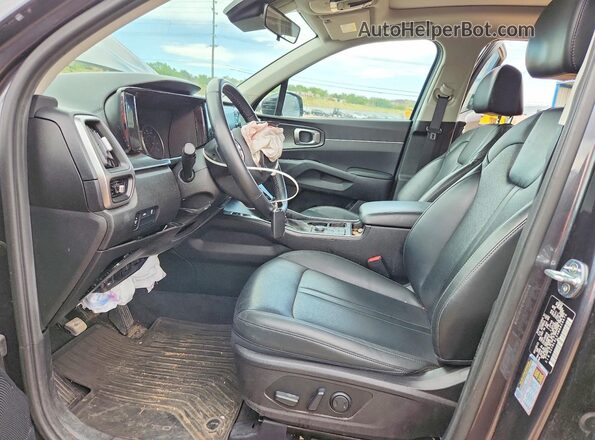 5XYRLDLC4MG059676 2021 KIA SORENTO Gray Սալոնի դիմացի տեսք