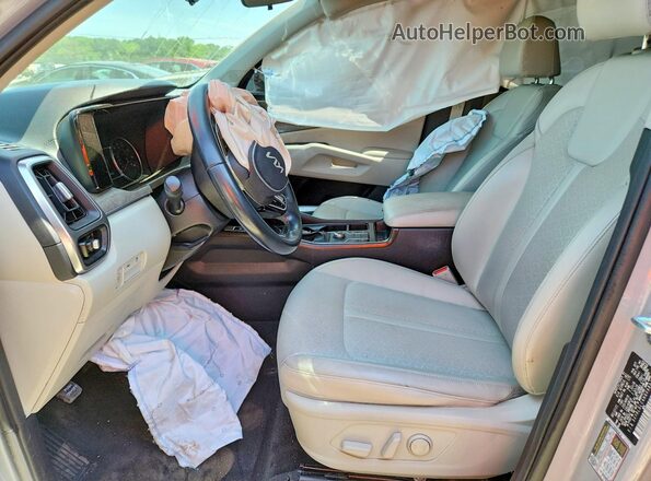 5XYRLDLC4NG098012 2022 KIA SORENTO Gray Widok wnętrza z przodu