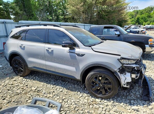 5XYRLDLC4NG098012 2022 KIA SORENTO Gray Przód prawy