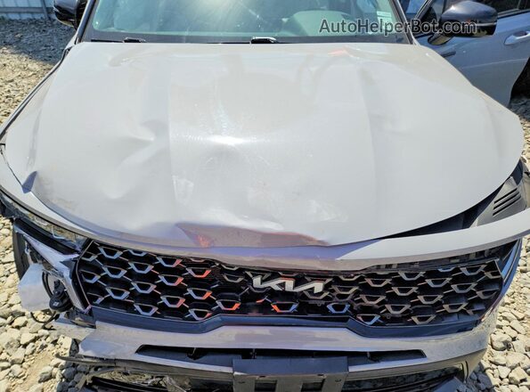 5XYRLDLC4NG098012 2022 KIA SORENTO Gray Widok komory silnika