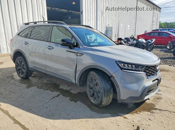 5XYRLDLC4PG194743 2023 KIA SORENTO Silver Առջևի աջ