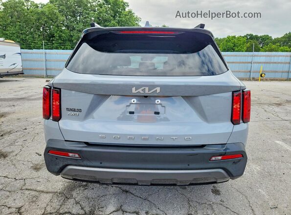 5XYRLDLC5NG081669 2022 KIA SORENTO Gray უკანა ხედი