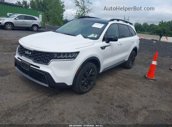 5XYRLDLC5NG082241 2022 KIA SORENTO Белый Передняя левая четверть