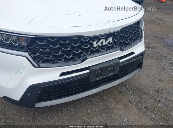 5XYRLDLC5NG082241 2022 KIA SORENTO Белый Вид спереди