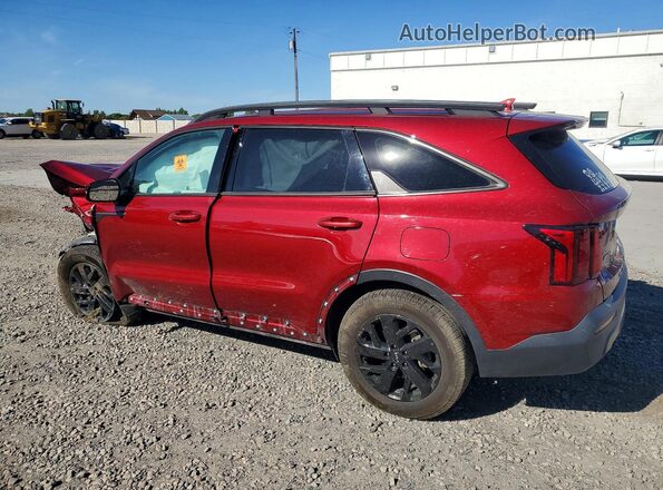 5XYRLDLC5NG159643 2022 KIA SORENTO Красный Задняя левая четверть