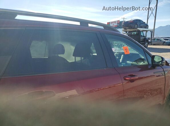 5XYRLDLC5NG159643 2022 KIA SORENTO Красный Вид задних сидений