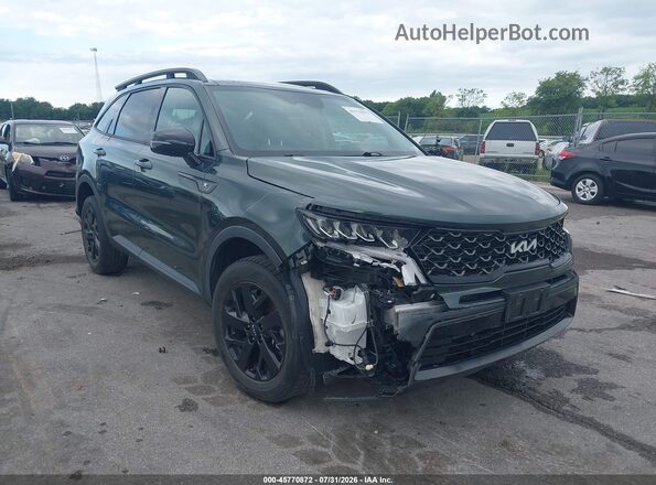 5XYRLDLC6PG188281 2023 KIA SORENTO Green Widok z przodu