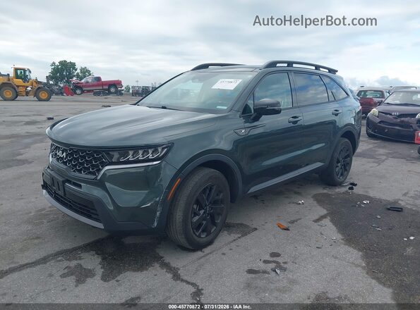 5XYRLDLC6PG188281 2023 KIA SORENTO Green Przód lewy