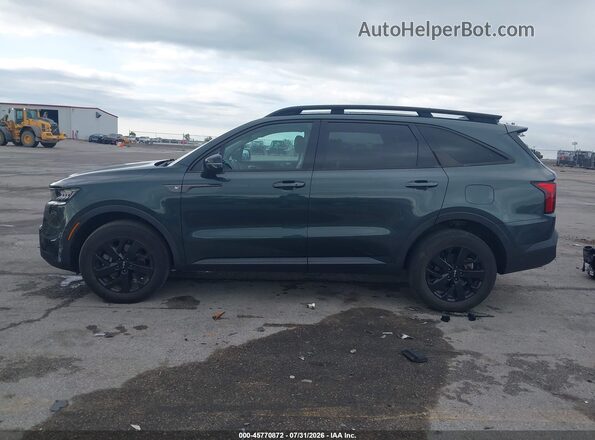 5XYRLDLC6PG188281 2023 KIA SORENTO Green Widok wnętrza 360 stopni