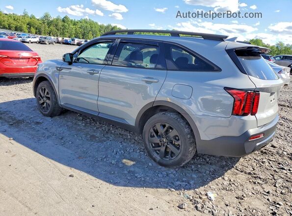 5XYRLDLC7PG229517 2023 KIA SORENTO Gray Trasero izquierdo