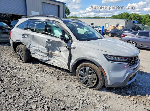 5XYRLDLC7PG229517 2023 KIA SORENTO Gray Delantero derecho