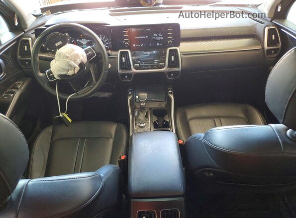 5XYRLDLC9MG024146 2021 KIA SORENTO Серый Вид панели приборов