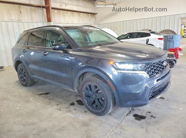 5XYRLDLC9MG030206 2021 KIA SORENTO Gray Առջևի աջ
