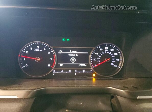5XYRLDLC9MG030206 2021 KIA SORENTO Gray Սարքավորումների վահանակի տեսք