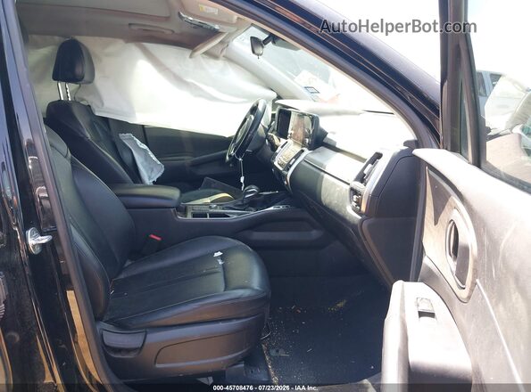 5XYRLDLC9NG094487 2022 KIA SORENTO Черный Вид салона спереди
