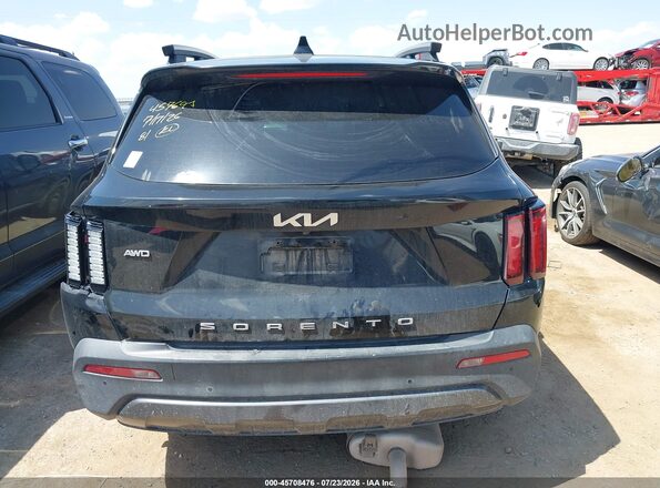 5XYRLDLC9NG094487 2022 KIA SORENTO Черный 