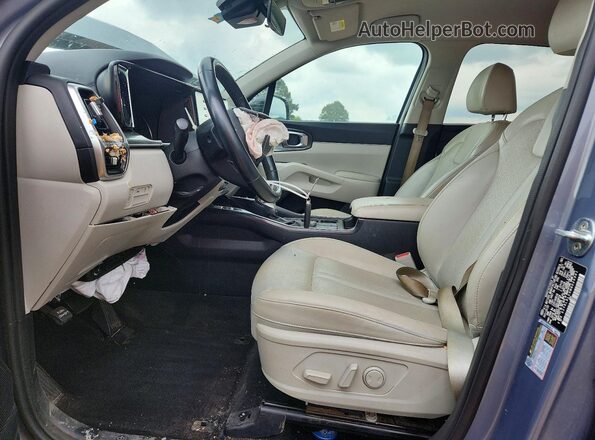5XYRLDLCXMG020901 2021 KIA SORENTO Gray Vista interior delantera
