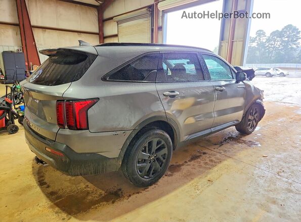 5XYRLDLCXMG020901 2021 KIA SORENTO Gray Trasero derecho