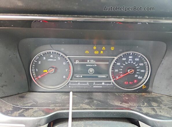5XYRLDLCXMG020901 2021 KIA SORENTO Gray Vista del cuadro de instrumentos